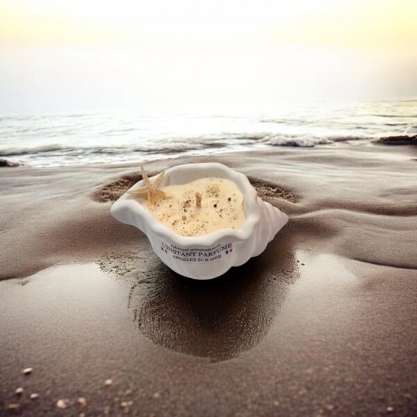 Bougie coquillage