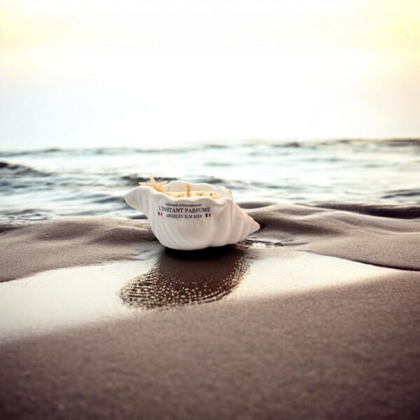 Bougie coquillage